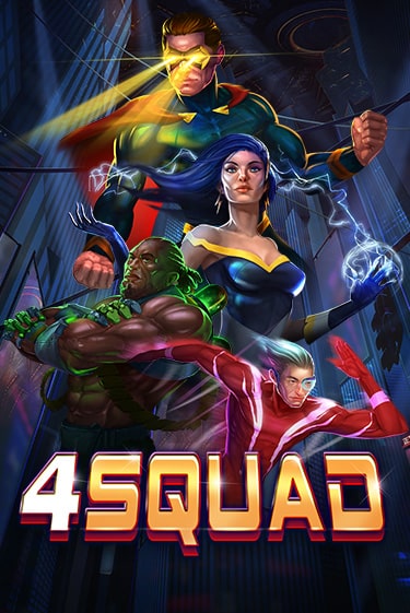 Игра 4 Squad от Red Tiger | Чемпион Слотс Казино 